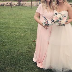 Pink Bridesmaid Dress